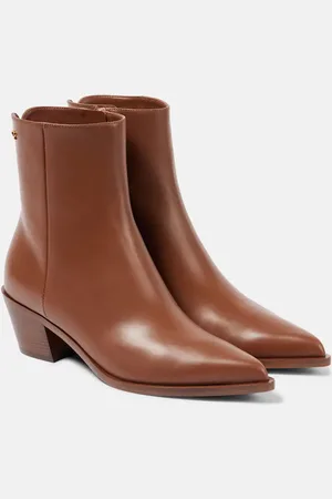 Gianvito Rossi Kinney 45 leather ankle boots