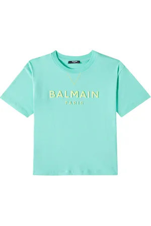 Balmain Logo cotton jersey T-shirt