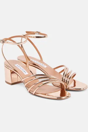 Aquazzura Latour 50 faux leather sandals