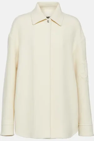 Jil Sander Logo virgin wool jacket