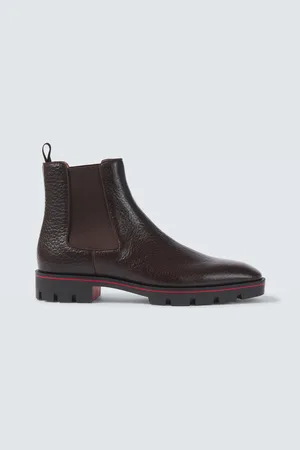 Christian Louboutin Alpinosol leather Chelsea boots