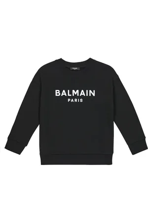 Balmain Logo cotton sweatshirt