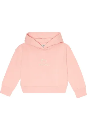 Woolrich Logo cotton hoodie