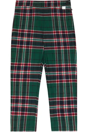 Il gufo Tartan pants