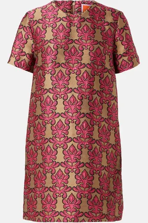La DoubleJ Mini Swing jacquard minidress