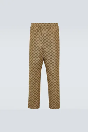 Gucci GG Supreme cotton-blend pants