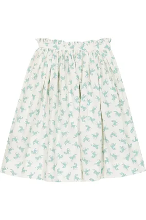 Molo Brisa printed ruffled skirt