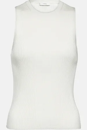 Vince Ribbed-knit tank top