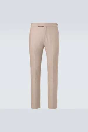 GABRIELA HEARST Sebastian wool and cashmere suit pants