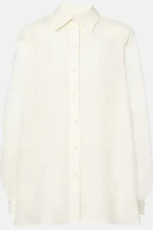 ZIMMERMANN Crush ramie shirt
