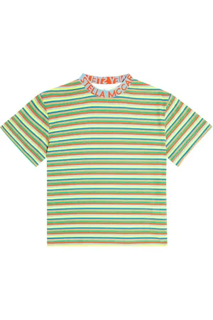Stella McCartney Striped cotton jersey T-shirt