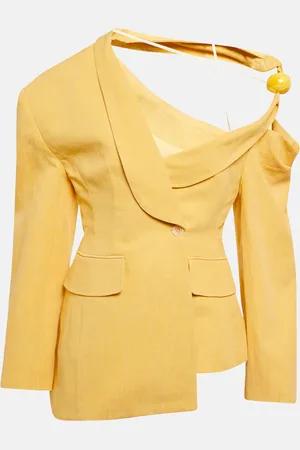 Jacquemus La Veste Baska linen-blend blazer