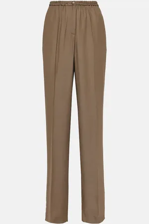 Joseph Tahiti mid-rise twill straight pants