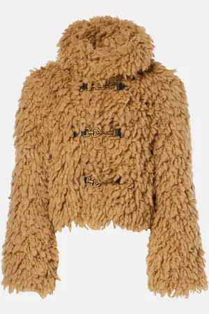 Burberry Faux shearling jacket