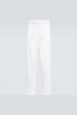Ermenegildo Zegna Cashmere and cotton sweatpants