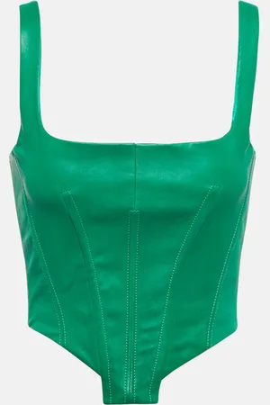 Stouls Bella leather corset top