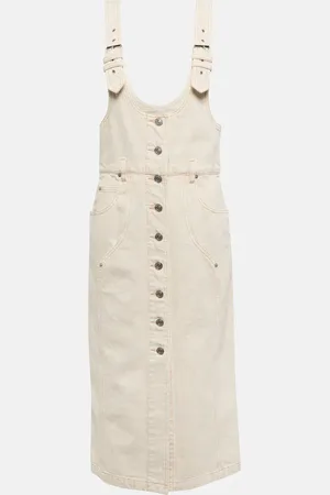 Marant Etoile Filipine denim mini dress