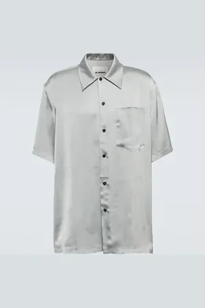 Jil Sander Shirt 36 satin bowling shirt