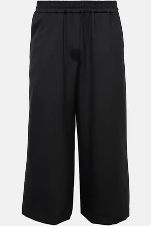 Loewe Embroidered wool culottes