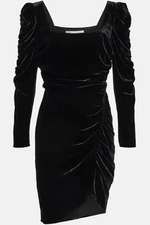VERONICA BEARD Toki velvet minidress