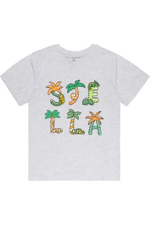 Stella McCartney Logo printed cotton jersey T-shirt