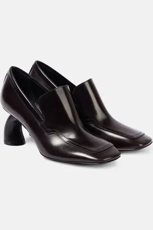DRIES VAN NOTEN Leather loafer pumps