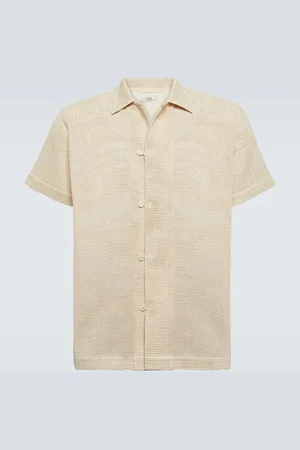 BODE Open Weave cotton shirt