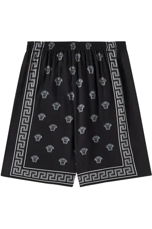 VERSACE Medusa bandana shorts