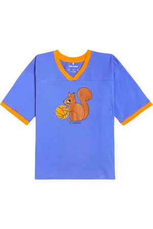 Mini Rodini Squirrels cotton jersey T-shirt