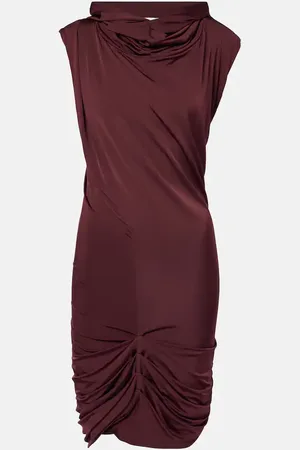 MAGDA BUTRYM Hooded draped minidress