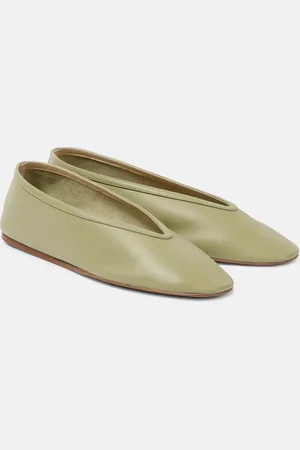 Le Monde Beryl Luna leather ballet flats