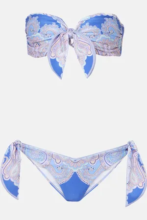 ZIMMERMANN Maxine Scarf Tie paisley bikini
