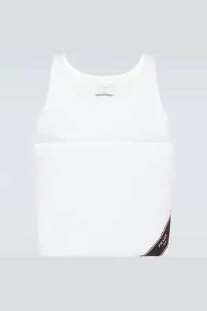 Prada Cotton down tank top
