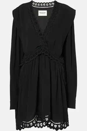 Marant Etoile Felie lace-trimmed minidress