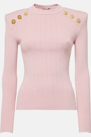 Balmain Embellished knit sweater