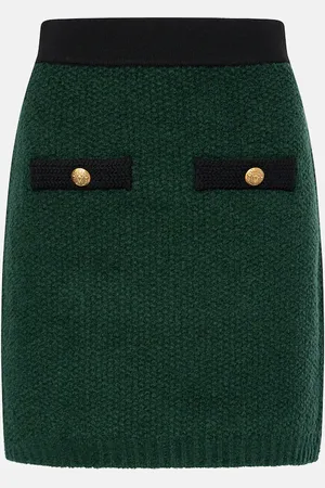 VERONICA BEARD Rivka tweed miniskirt