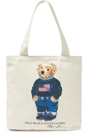Ralph Lauren Polo bear tote bag