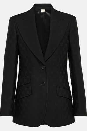 Gucci GG jacquard wool blazer