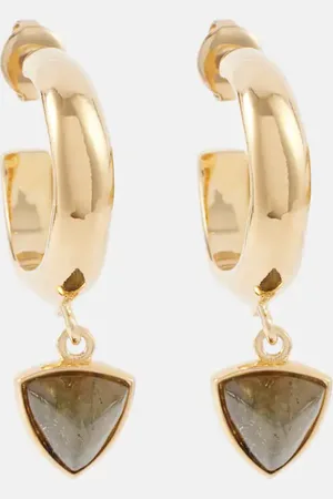 Isabel Marant Embellished hoop earrings