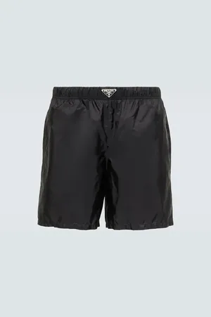Prada Logo swim shorts