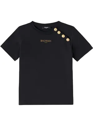 Balmain Logo cotton jersey T-shirt
