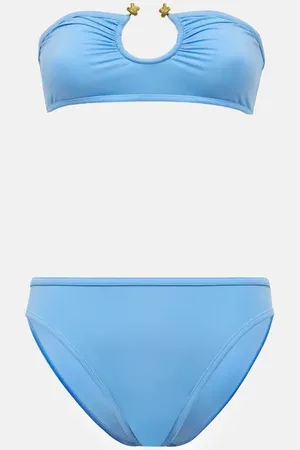 Bottega Veneta Knot bandeau bikini