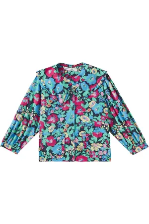 Bobo Choses Floral cotton shirt