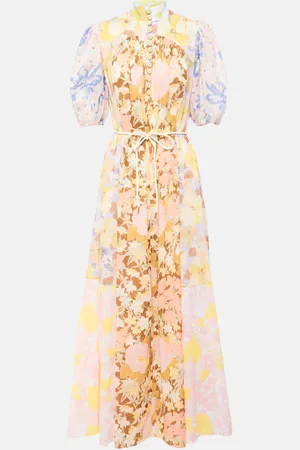 ZIMMERMANN Pop floral cotton maxi dress