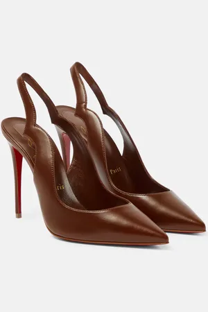 Christian Louboutin Nudes Hot Chick leather pumps