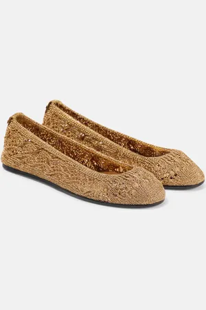 Isabel Marant Belna metallic ballet flats