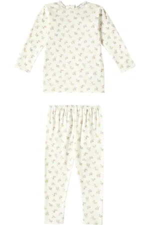 BONPOINT Baby Genna floral cotton pajamas