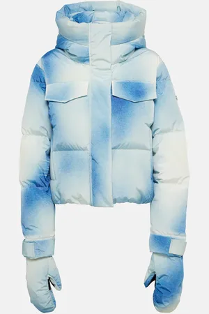Goldbergh Ciel Blue printed ski jacket