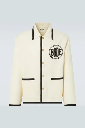 BODE Beaded wool jacket