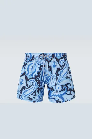 Etro Roma paisley swim trunks